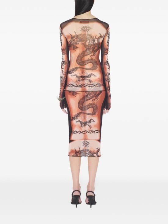 26SS 장 폴 고티에 긴팔 티셔츠 TO456 M026P 636000 Multicolor - JEAN PAUL GAULTIER