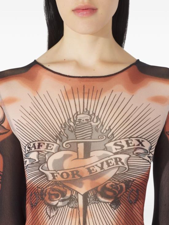 26SS 장 폴 고티에 긴팔 티셔츠 TO456 M026P 636000 Multicolor - JEAN PAUL GAULTIER