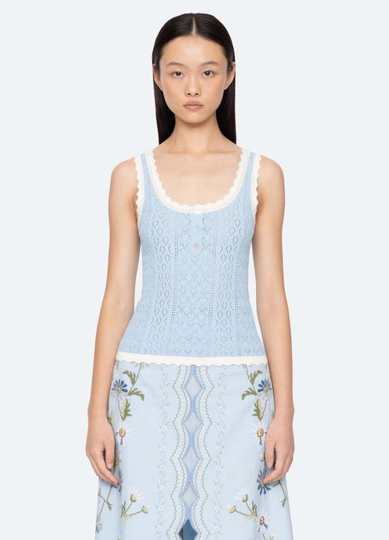  씨뉴욕 민소매 티셔츠 시 뉴욕 조지아 탱크 - SEA NY