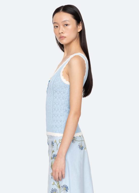  씨뉴욕 민소매 티셔츠 시 뉴욕 조지아 탱크 - SEA NY