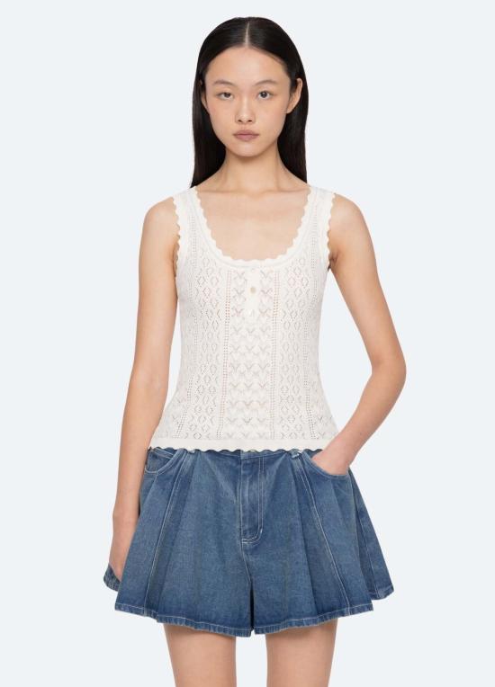  씨뉴욕 민소매 티셔츠 시 뉴욕 조지아 탱크 - SEA NY