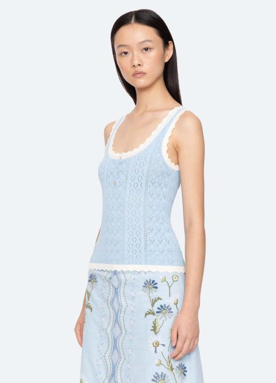  씨뉴욕 민소매 티셔츠 시 뉴욕 조지아 탱크 - SEA NY