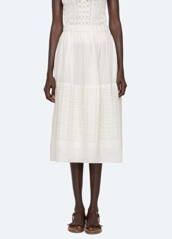  씨뉴욕 미디 스커트 씨 나이 바이올렛 - SEA NY