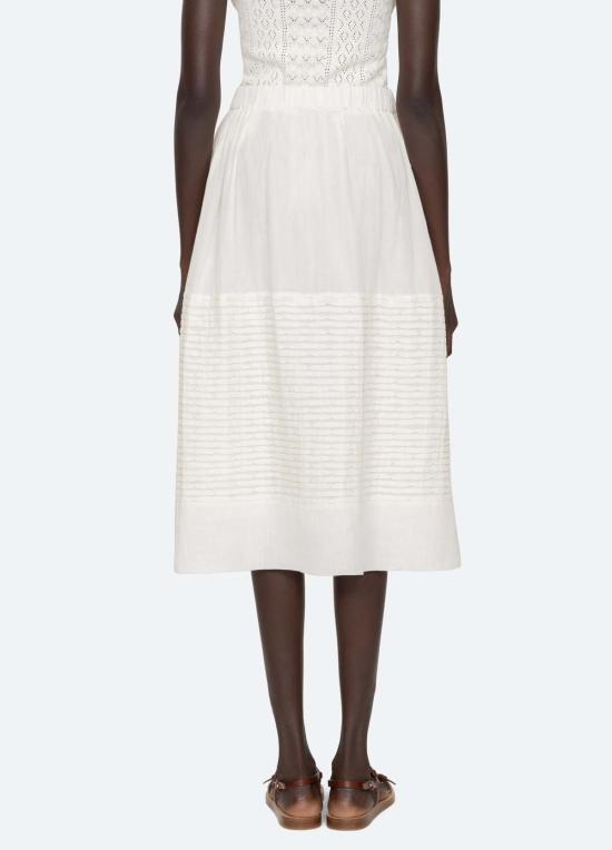  씨뉴욕 미디 스커트 씨 나이 바이올렛 - SEA NY