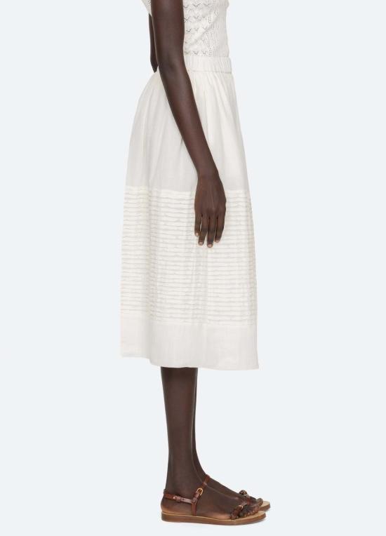  씨뉴욕 미디 스커트 씨 나이 바이올렛 - SEA NY