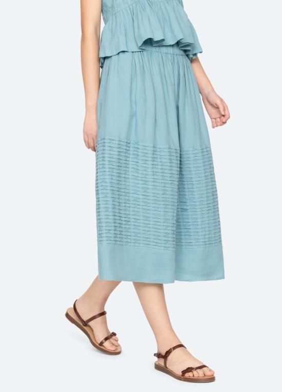  씨뉴욕 미디 스커트 씨 나이 바이올렛 - SEA NY