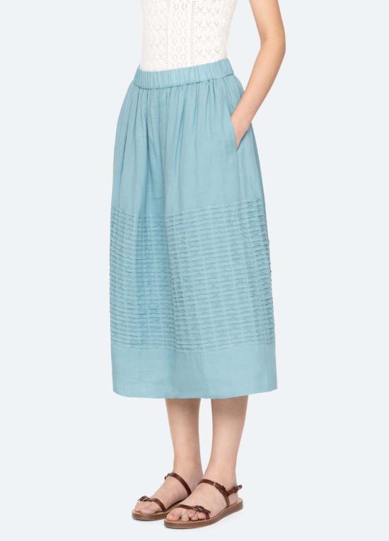  씨뉴욕 미디 스커트 씨 나이 바이올렛 - SEA NY