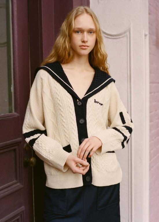  씨뉴욕 가디건 씨 니 마렌 카디건 크림