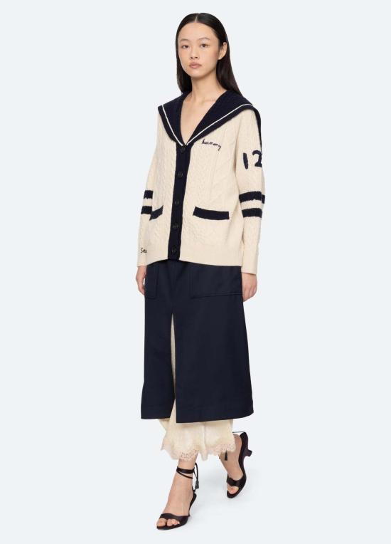  씨뉴욕 가디건 씨 니 마렌 카디건 크림 - SEA NY