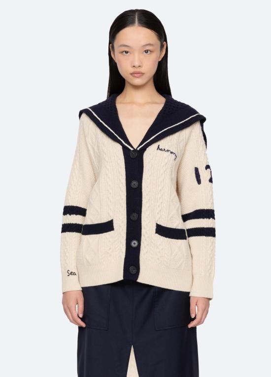  씨뉴욕 가디건 씨 니 마렌 카디건 크림 - SEA NY