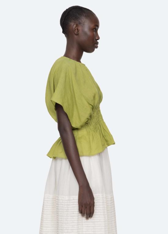  씨뉴욕 블라우스 씨 나이 바이올렛 탑 - SEA NY