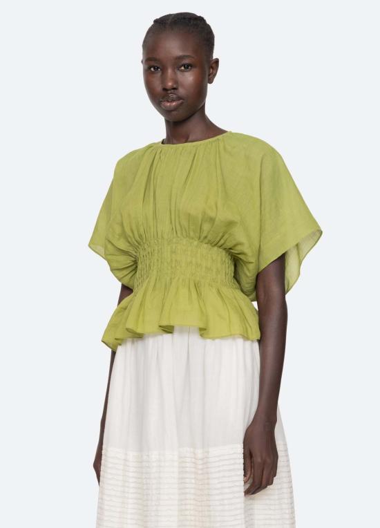  씨뉴욕 블라우스 씨 나이 바이올렛 탑 - SEA NY