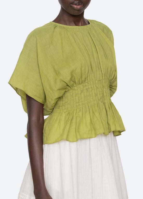  씨뉴욕 블라우스 씨 나이 바이올렛 탑 - SEA NY