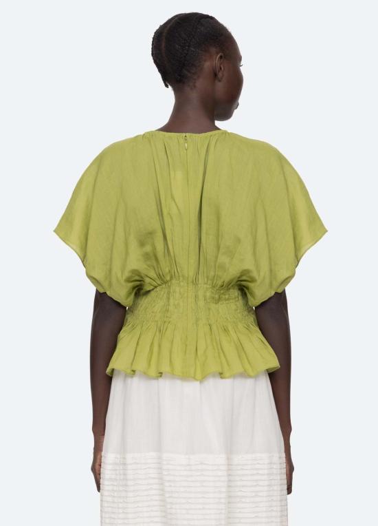  씨뉴욕 블라우스 씨 나이 바이올렛 탑 - SEA NY