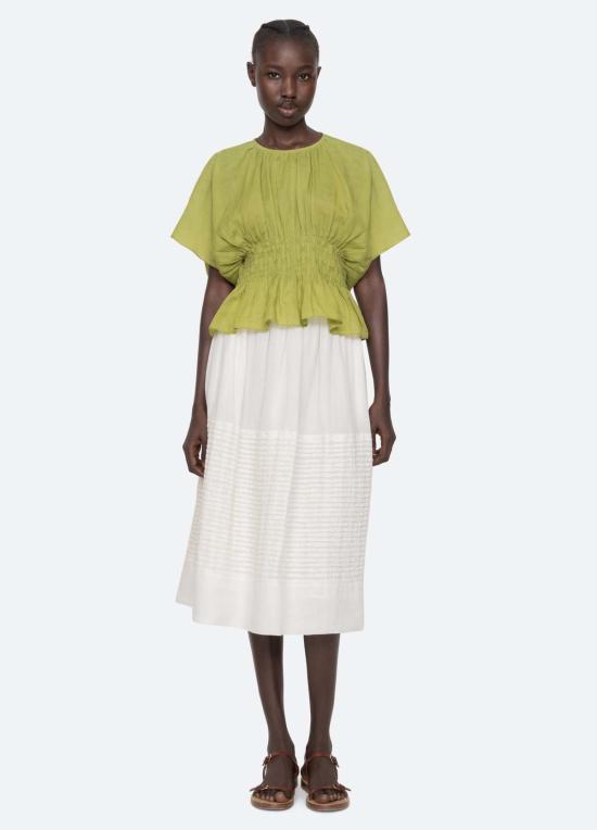  씨뉴욕 블라우스 씨 나이 바이올렛 탑 - SEA NY