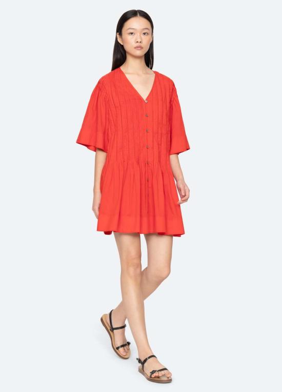  씨뉴욕 숏 원피스 SS26 052 RED