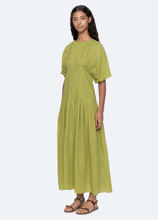  씨뉴욕 롱 원피스 씨 니 바이올렛 드레스 - SEA NY