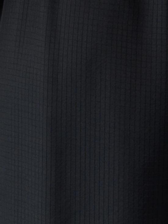  세인트아그니 스트레이트 팬츠 세인트 아그니 실크 그리드 릴렉스드 팬츠 블랙 - ST.AGNI