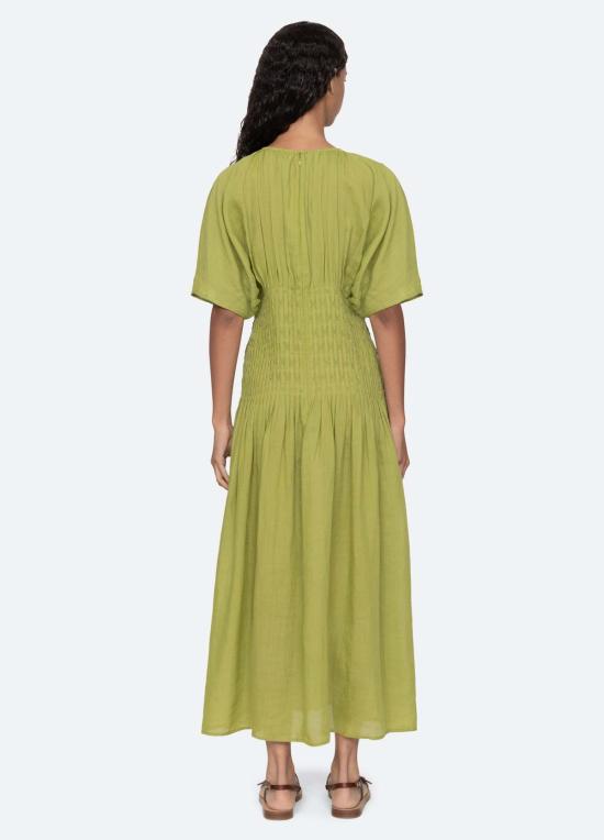  씨뉴욕 롱 원피스 씨 니 바이올렛 드레스 - SEA NY