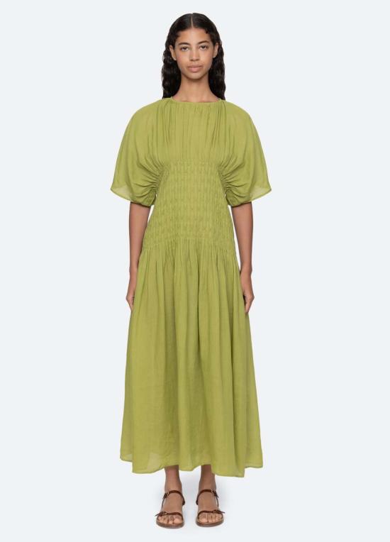  씨뉴욕 롱 원피스 씨 니 바이올렛 드레스 - SEA NY