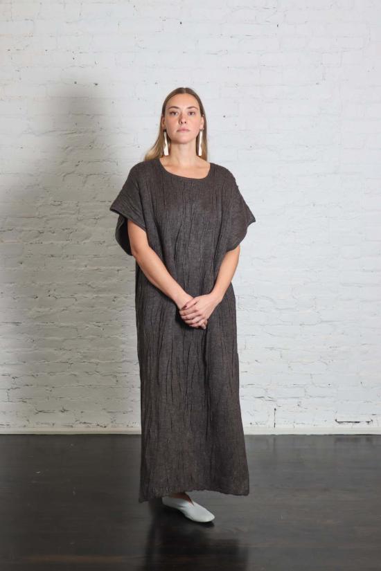  로렌 마누지안 롱 원피스 로렌 마누기안 거즈 카프탄 드레스 - LAUREN MANOOGIAN