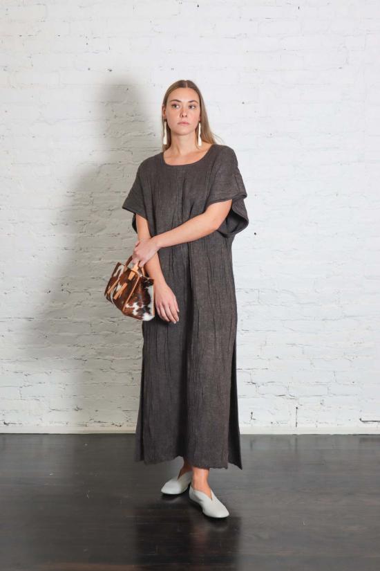  로렌 마누지안 롱 원피스 로렌 마누기안 거즈 카프탄 드레스 - LAUREN MANOOGIAN