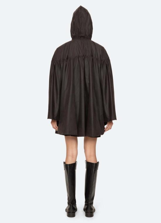  씨뉴욕 자켓 바다 니 퀀틴 폰초 브라운 - SEA NY