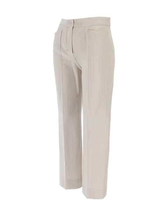 25FW 에스막스마라 스트레이트 팬츠 2529136071600ZAFFIRO 052 BIANCO AVORIO - 'S MAX MARA