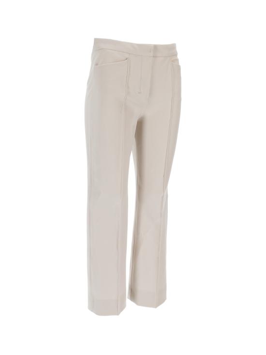 25FW 에스막스마라 스트레이트 팬츠 2529136071600ZAFFIRO 052 BIANCO AVORIO - 'S MAX MARA