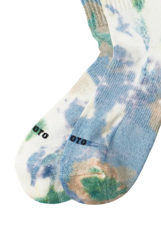 25FW 로토토 양말 488812241 GREEN BLUE - ROTOTO