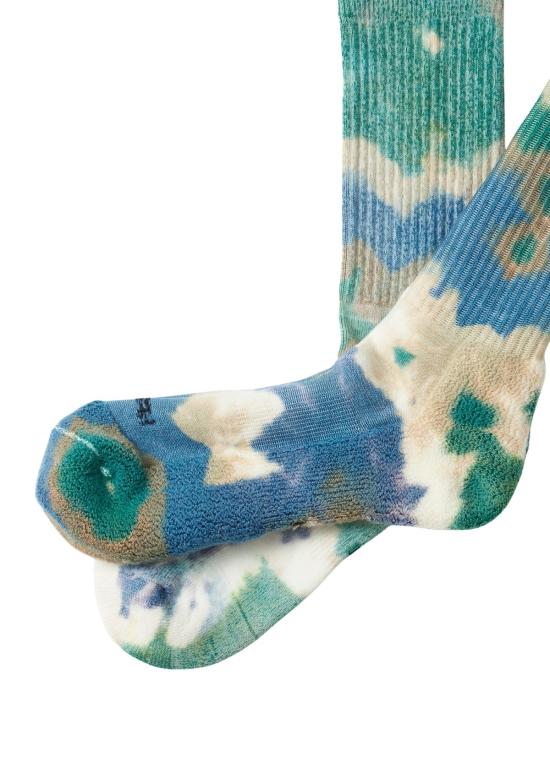 25FW 로토토 양말 488812241 GREEN BLUE - ROTOTO