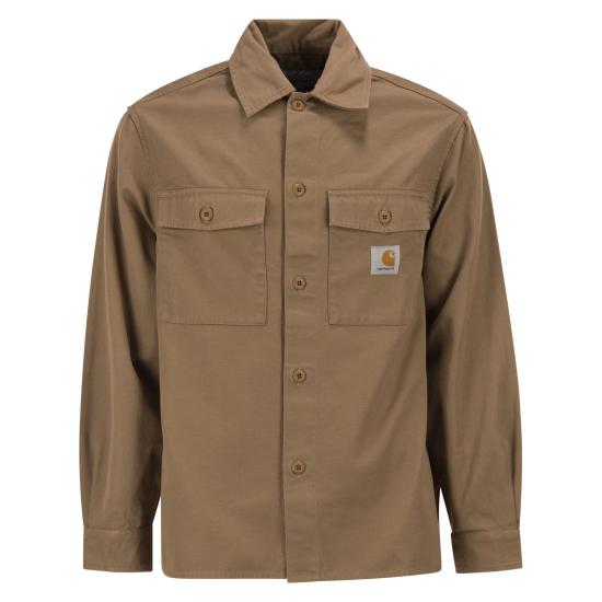 26SS 칼하트 긴팔 셔츠 I036271 HAZELNUT