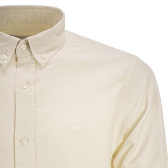 26SS 칼하트 롱슬리브 볼튼 셔츠 I030238 WHITE - CARHARTT