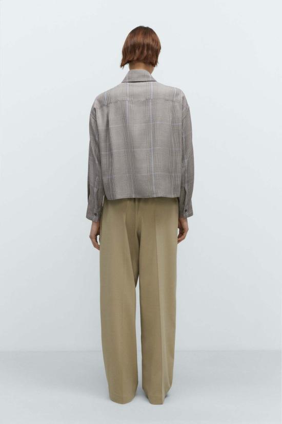  코데라 셔츠 코르데라 체크 셔츠 브라운 - CORDERA