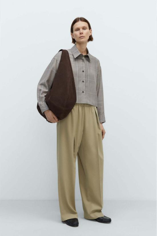  코데라 셔츠 코르데라 체크 셔츠 브라운 - CORDERA