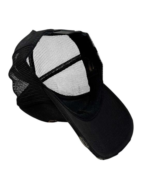  셰이퍼스 가먼트 호텔 볼캡 샤퍼스 가먼트 호텔 로고 오일 얼룩  블랙 - SCHAEFFERS GARMENT HOTEL