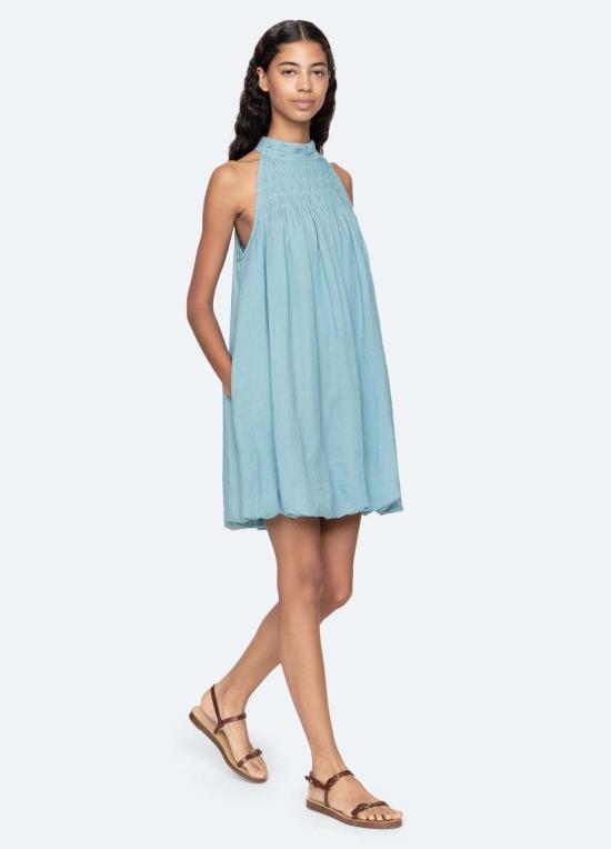  씨뉴욕 숏 원피스 씨 나이 바이올렛 미니 드레스