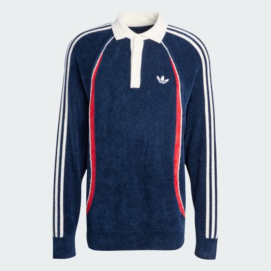  아디다스 폴로 티셔츠 KR7657 Night Indigo Better Scarlet Off White DOM