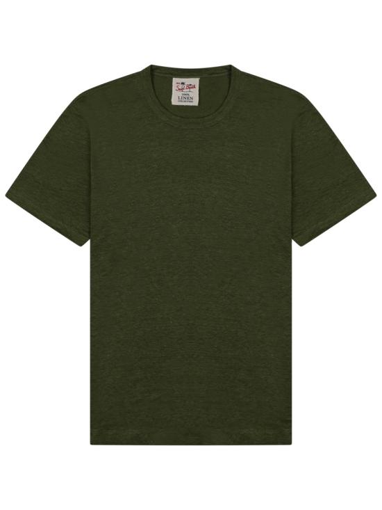 25SS 세인트바쓰 반팔 티셔츠 ECS0003 0019H52 MILITARY GREEN