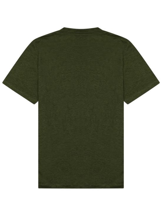 25SS 세인트바쓰 반팔 티셔츠 ECS0003 0019H52 MILITARY GREEN - MC2 SAINT BARTH