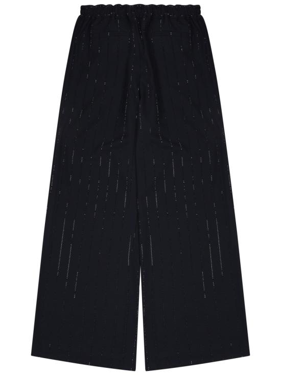 25SS 셀프 포트레이트 스트레이트 팬츠 SS25 152P N NAVY BLUE - SELF PORTRAIT