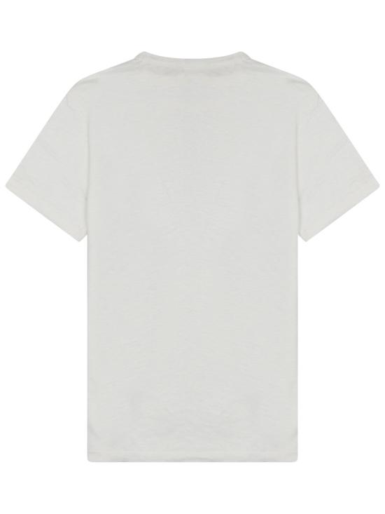 25SS 세인트바쓰 반팔 티셔츠 ECS0003 00032H01N WHITE - MC2 SAINT BARTH