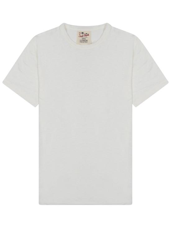 25SS 세인트바쓰 반팔 티셔츠 ECS0003 00032H01N WHITE