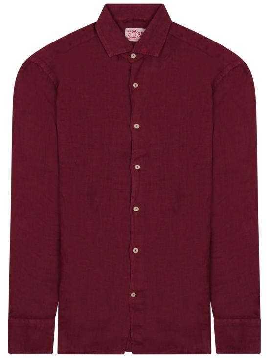 25SS 세인트바쓰 긴팔 셔츠 PAMP001 00313H45 BORDEAUX