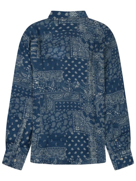 25SS 세인트바쓰 긴팔 셔츠 PAMP001 00316H61 BLUE - MC2 SAINT BARTH