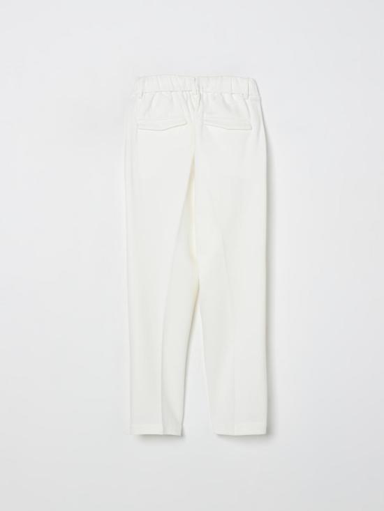 25FW [키즈] 제커슨 스트레이트 팬츠 J4682W25 RE013 Milk - JECKERSON