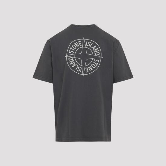 26SS 스톤 아일랜드 반팔 티셔츠 L1S152100001 S0284 Grey - STONE ISLAND