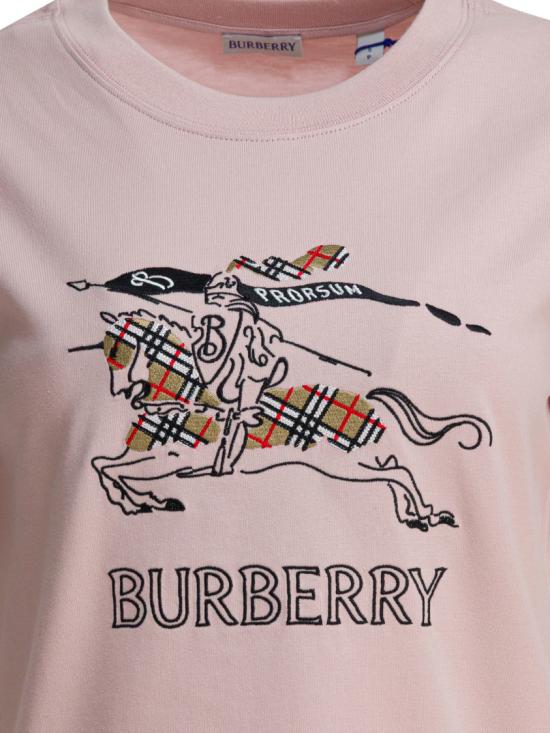 26SS 버버리 반팔 티셔츠 8121037 Pink - BURBERRY