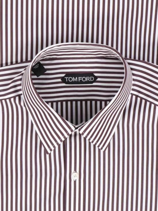 26SS 톰포드 긴팔 셔츠 HLBA03 C0010WEC Brown - TOMFORD