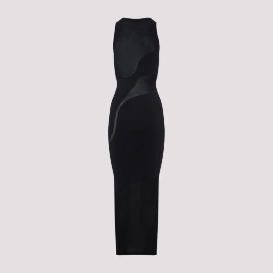 26SS 월포드 롱 원피스 57210 Black - WOLFORD